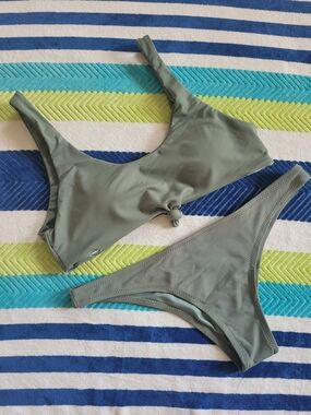 Olive Green Women's Bikini